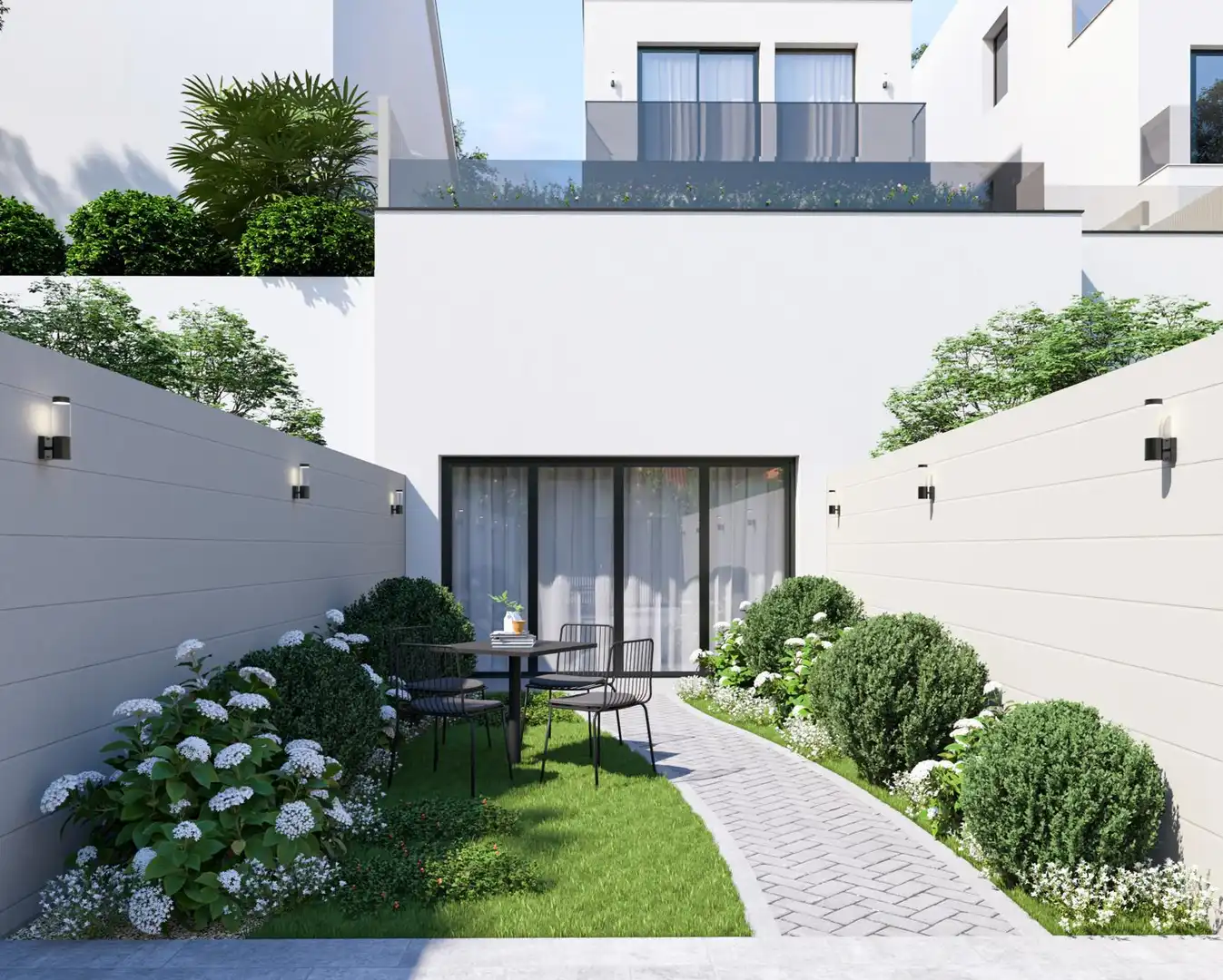 Terrassa de Casa o xalet en venda en Sant Quirze del Vallès amb Aire condicionat, Calefacció i Jardí privat