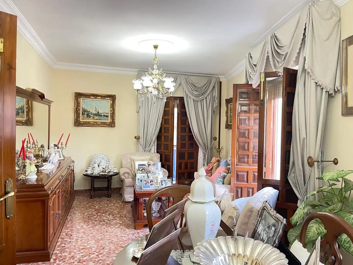 Sala de estar de Casa o chalet en venta en Antequera con Aire acondicionado, Terraza y Trastero