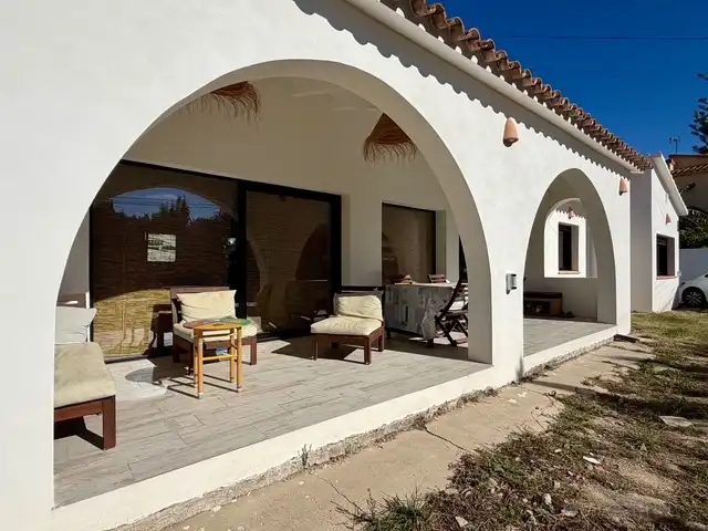 Terraza de Casa o chalet en venta en Dénia con Aire acondicionado, Calefacción y Jardín privado