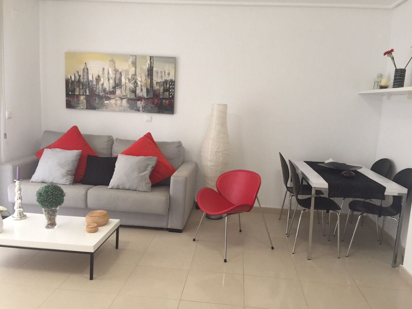 Sala d'estar de Pis en venda en Torre-Pacheco amb Aire condicionat, Terrassa i Traster