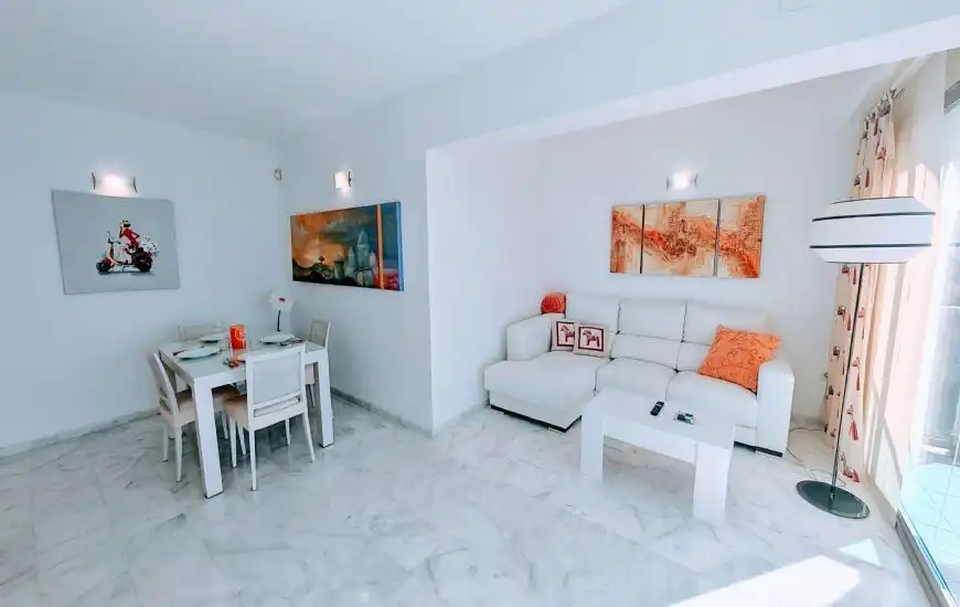 Living room of Apartments for sale in Benidorm  with Air Conditioner, Heating and Terrace