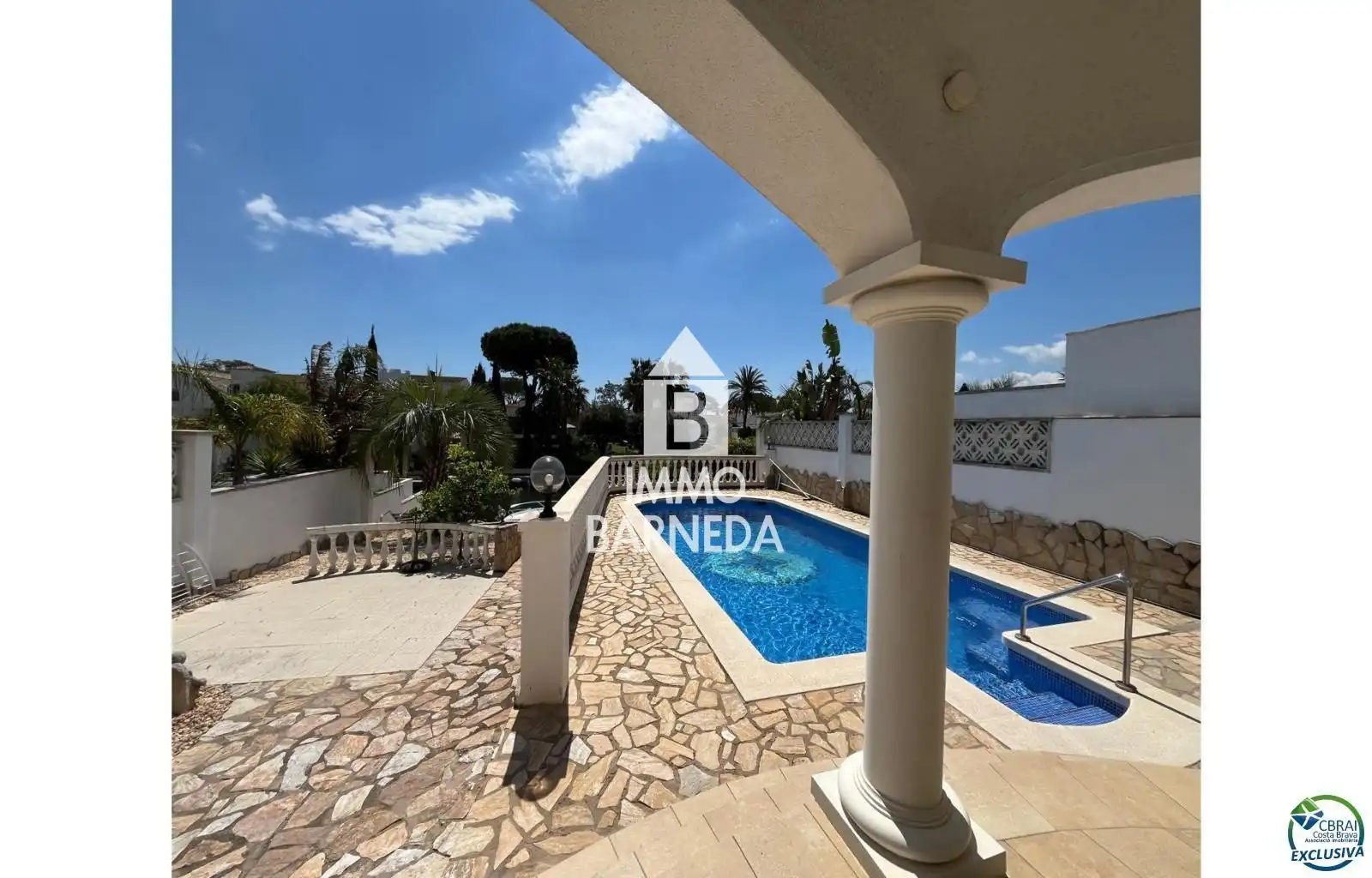 Jardí de Casa o xalet en venda en Empuriabrava amb Calefacció, Jardí privat i Terrassa