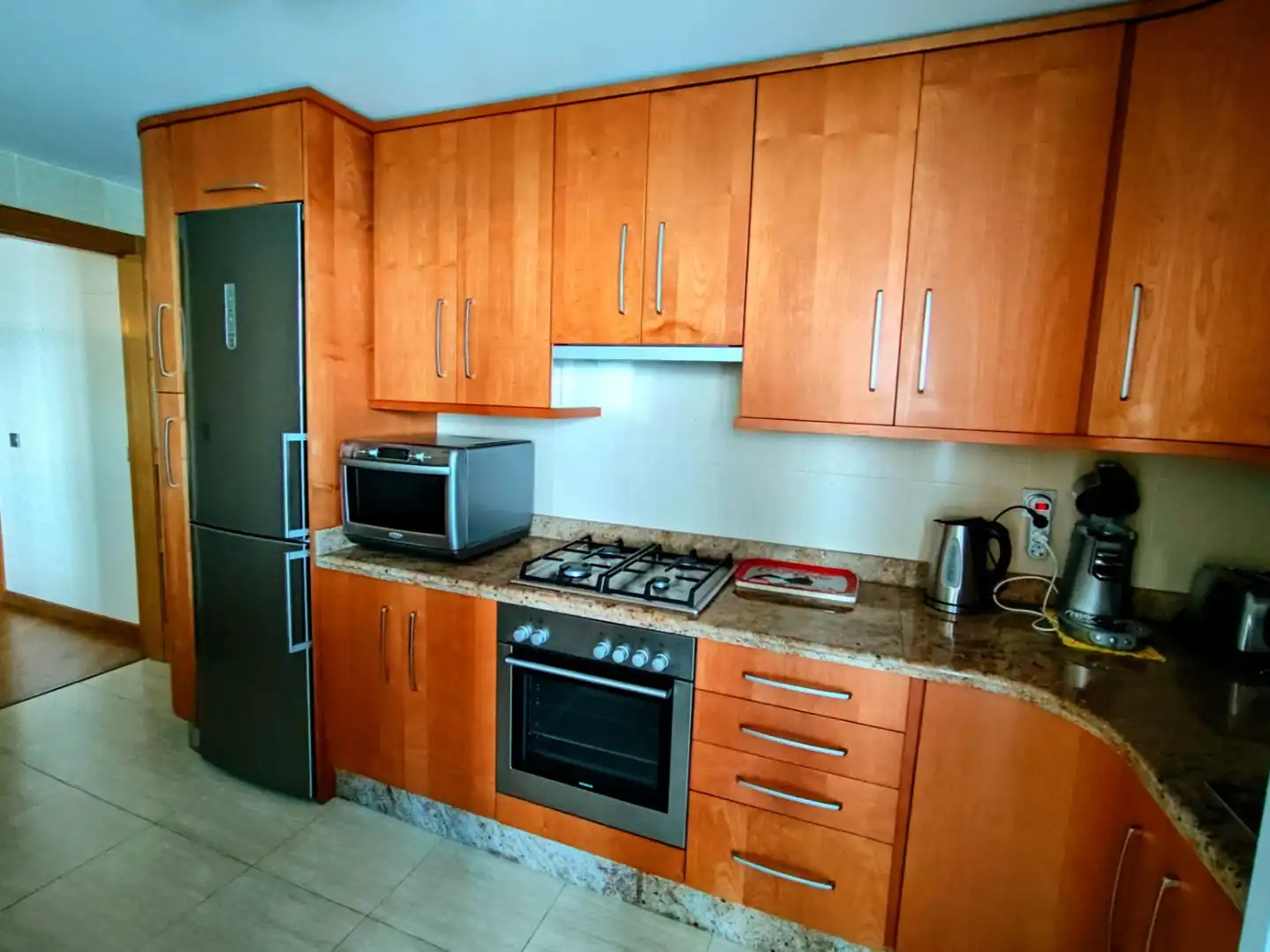 Kitchen of Flat for rent in Altea  with Air Conditioner, Heating and Private garden