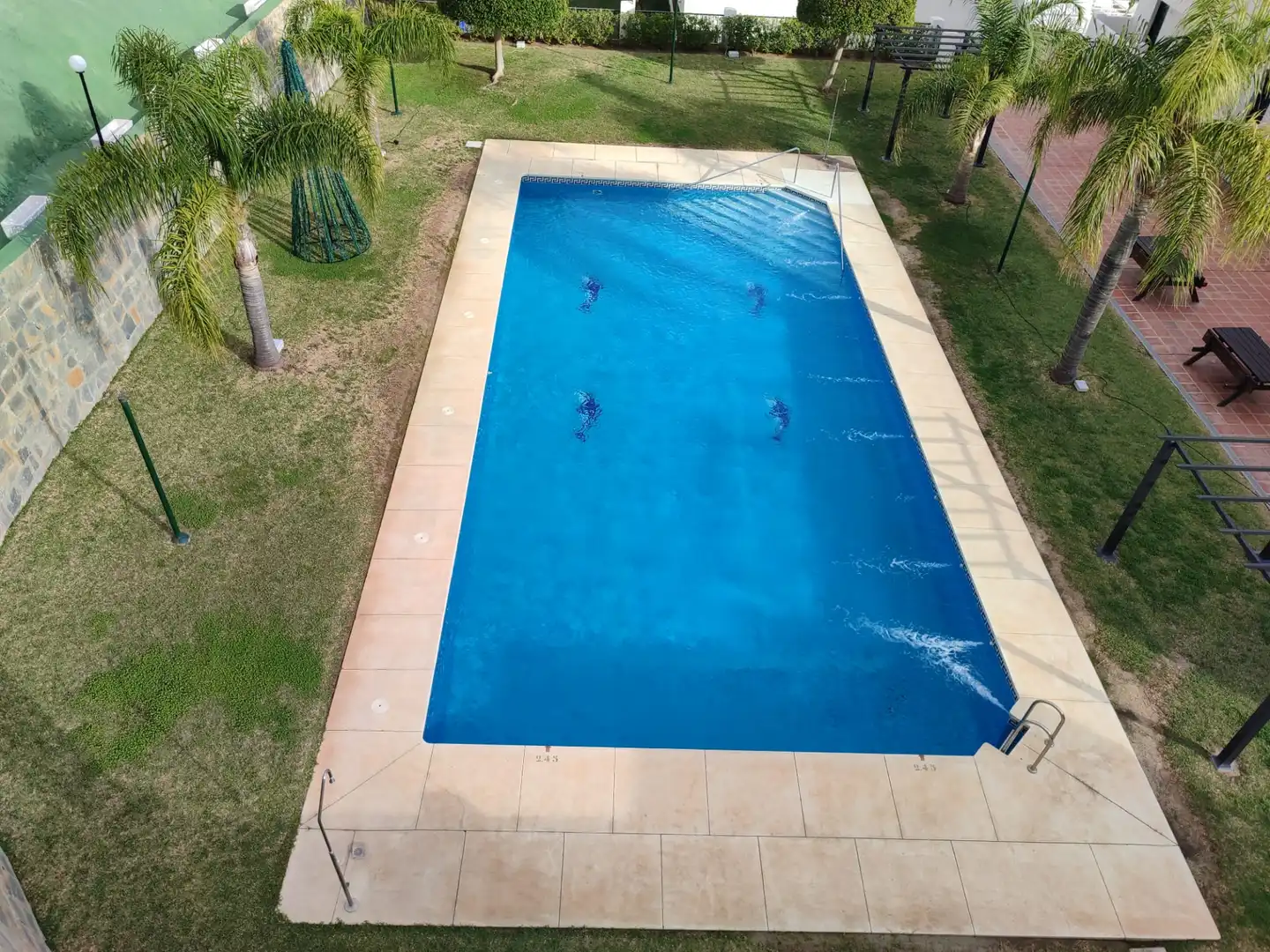 Swimming pool of Duplexes for sale in Estepona  with Air Conditioner, Terrace and Community pool