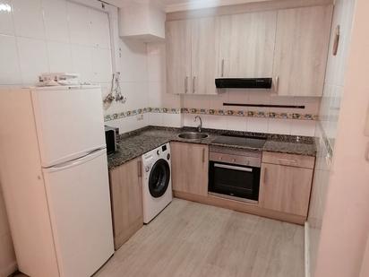 Kitchen of Flat for sale in Gijón   with Heating, Parquet flooring and Storage room