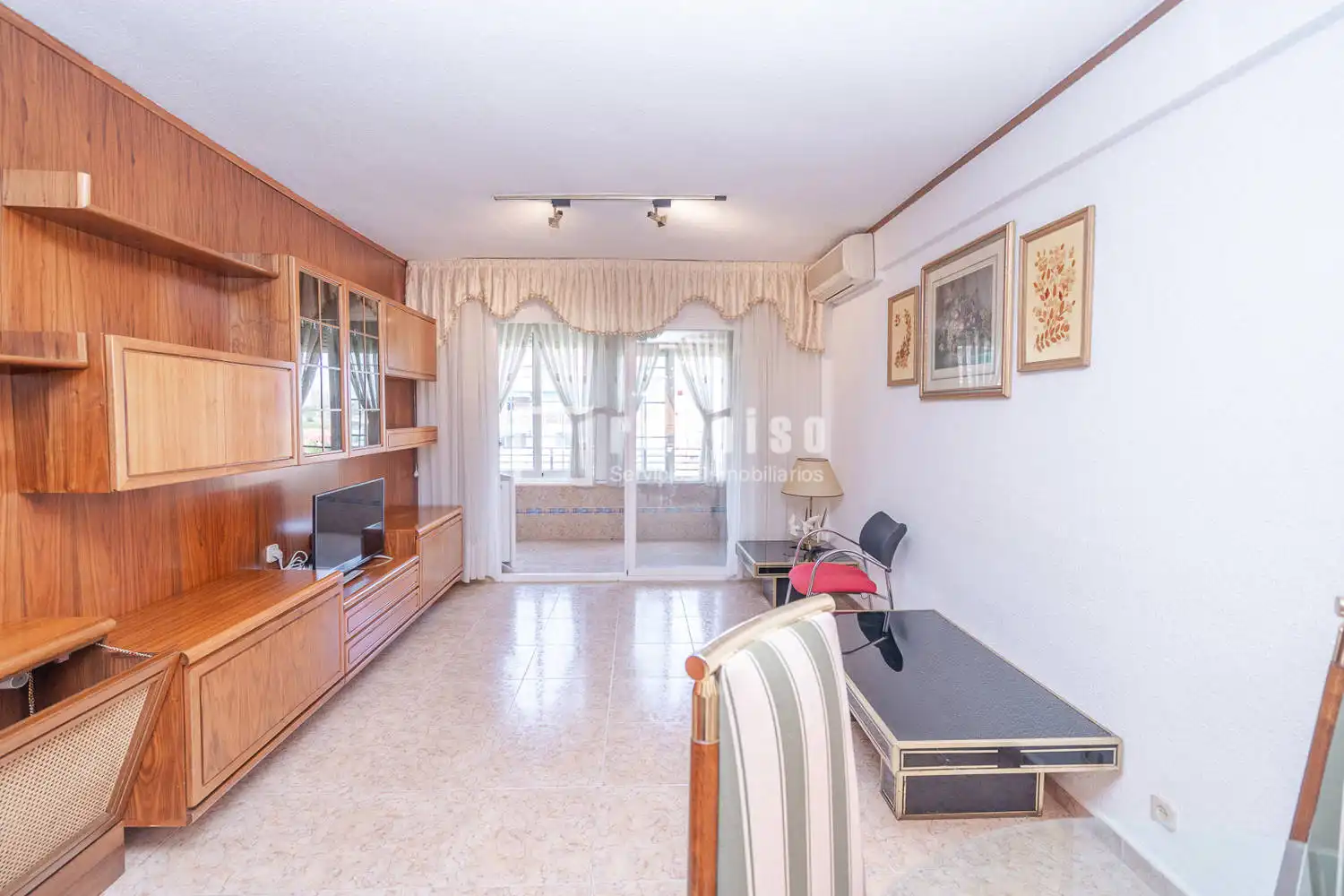 Sala d'estar de Pis en venda en Móstoles amb Aire condicionat, Calefacció i Terrassa
