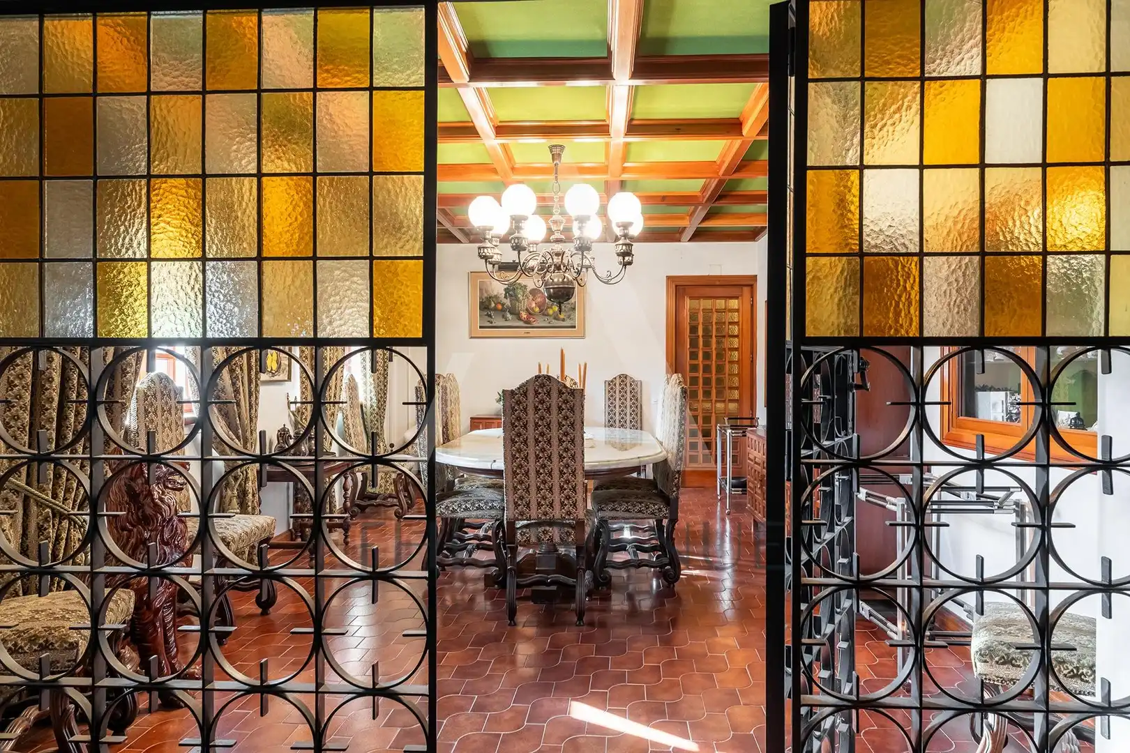 Comedor de Casa o chalet en venta en Boadilla del Monte con Calefacción, Jardín privado y Terraza