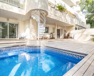 Swimming pool of Duplex for sale in Calvià  with Air Conditioner, Heating and Private garden