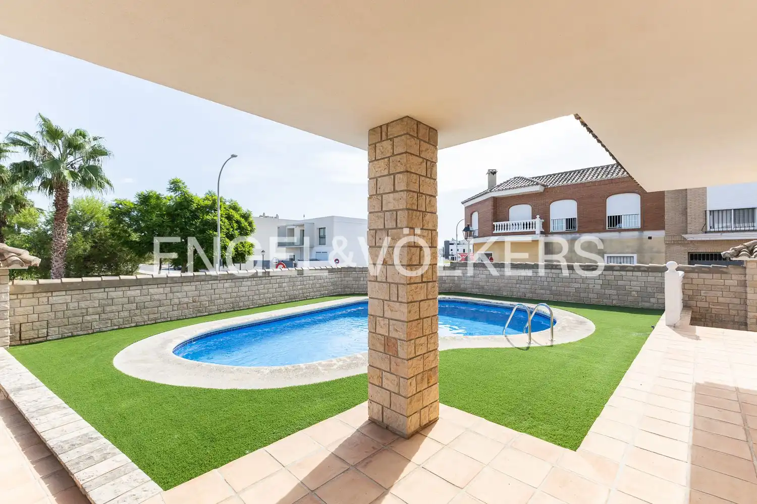 Swimming pool of Houses for sale in Favara  with Heating, Private garden and Swimming Pool