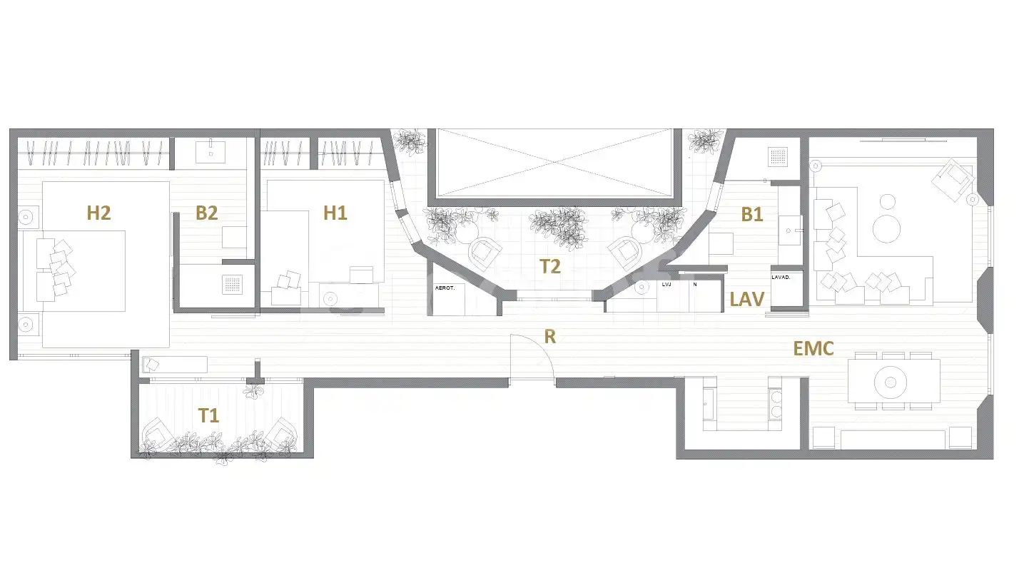 Flat with lift for sale in Comte Borrell, imagen 15