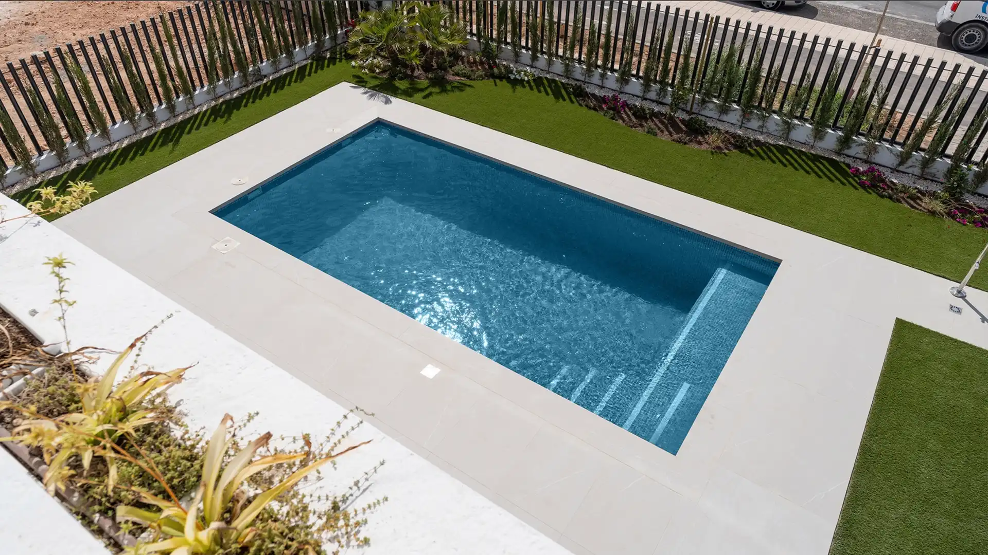 Piscina de Casa o xalet en venda en Torrevieja amb Aire condicionat, Terrassa i Piscina