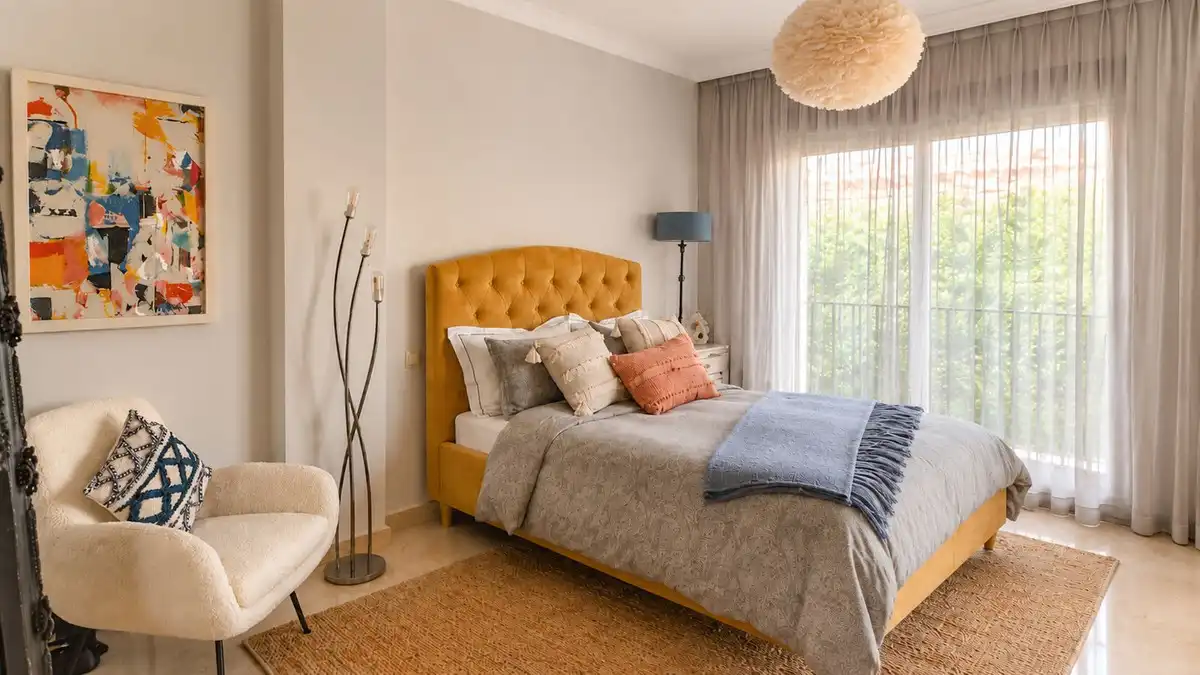 Habitación de Casa o chalet en venta en Estepona con Aire acondicionado, Jardín privado y Terraza