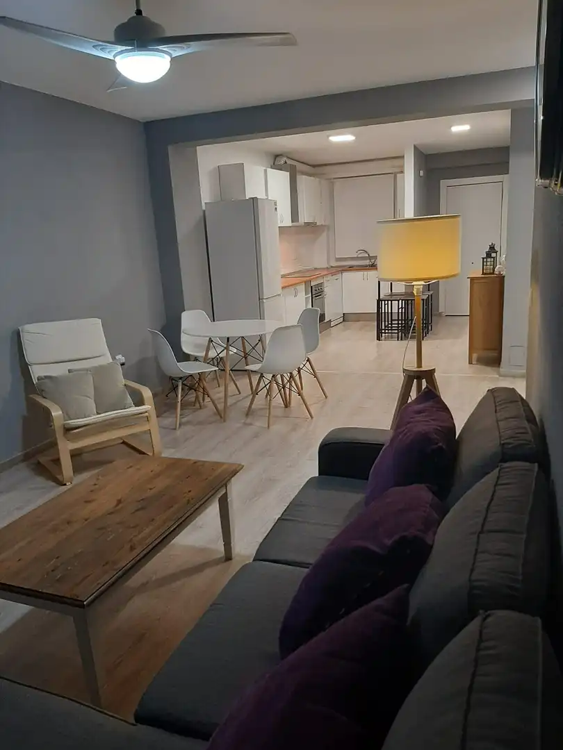 Sala de estar de Piso en venta en Roquetas de Mar