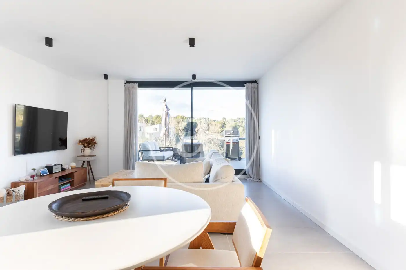Living room of Flat for rent in Cerdanyola del Vallès  with Air Conditioner, Heating and Terrace