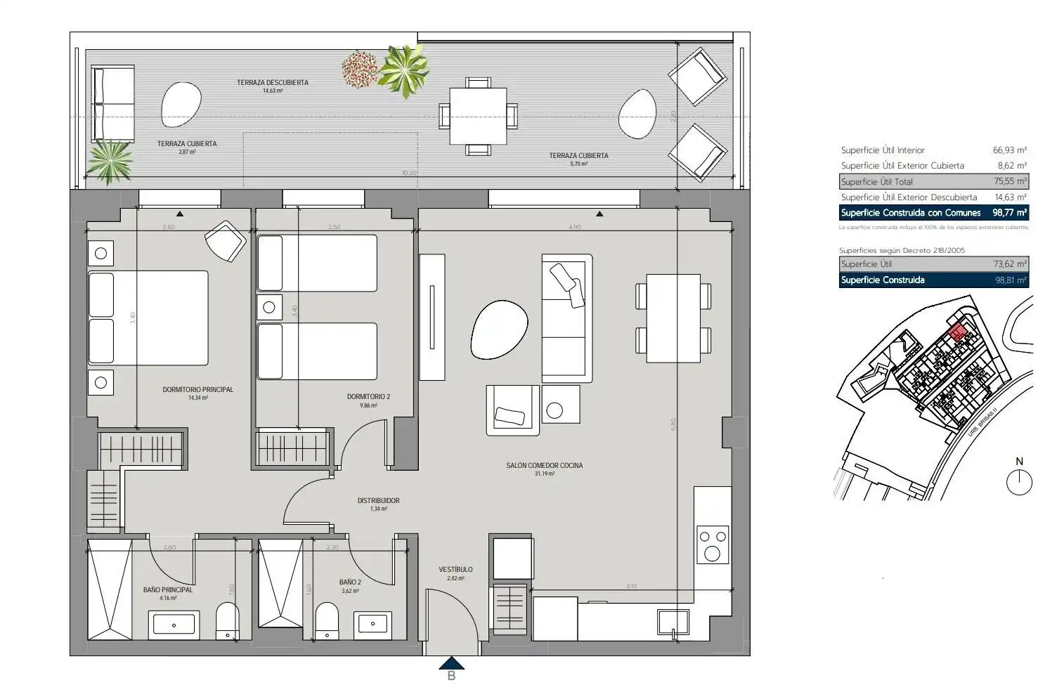 Apartment with lift for sale in La Duquesa, imagen 7