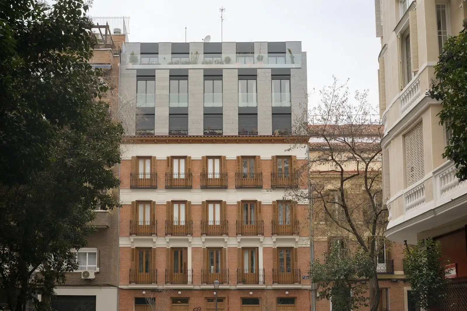 Vista exterior de Piso en venta en Madrid con Aire acondicionado, Calefacción y Trastero
