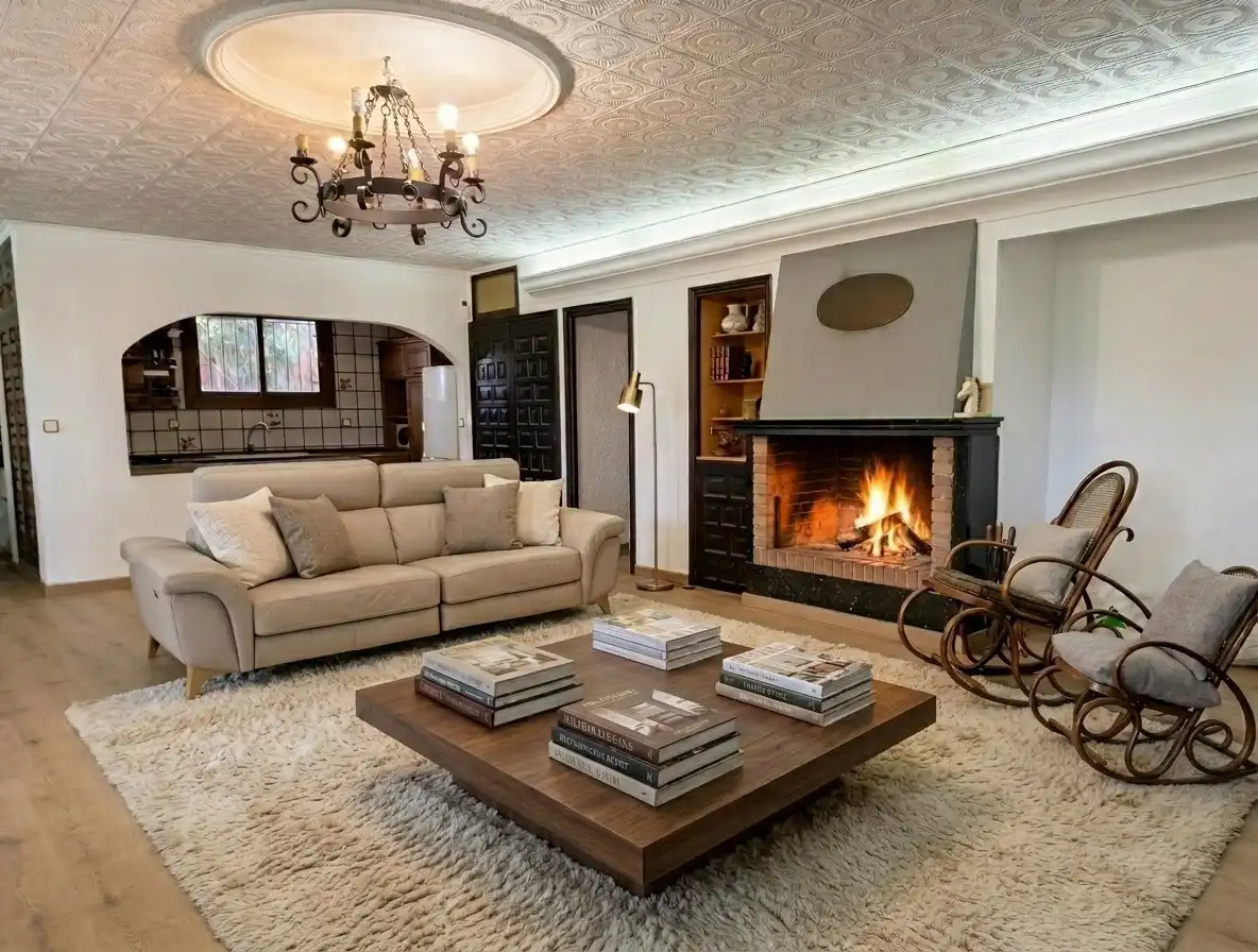 Sala de estar de Casa o chalet en venta en Albalat dels Tarongers con Terraza