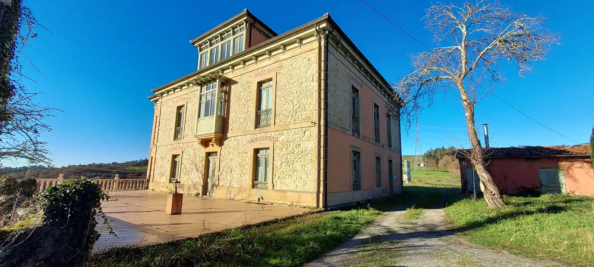 Exterior view of Country homes for sale in Piloña  with Private garden, Terrace and Furnished