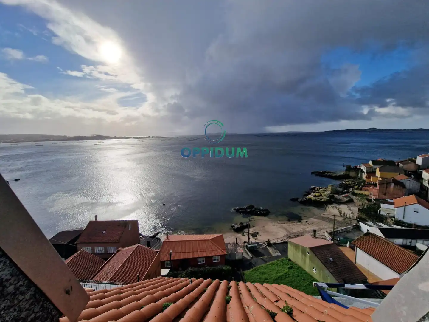 Exterior view of Flat for sale in Boiro  with Heating, Terrace and Storage room