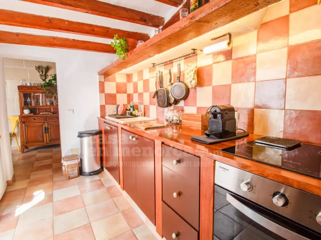 Cuina de Casa o xalet en venda en Maó - Mahón amb Aire condicionat i Terrassa