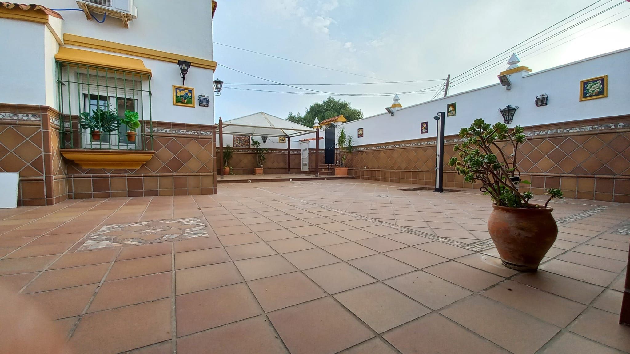 Garden of Single-family semi-detached for sale in Los Barrios  with Air Conditioner, Heating and Storage room