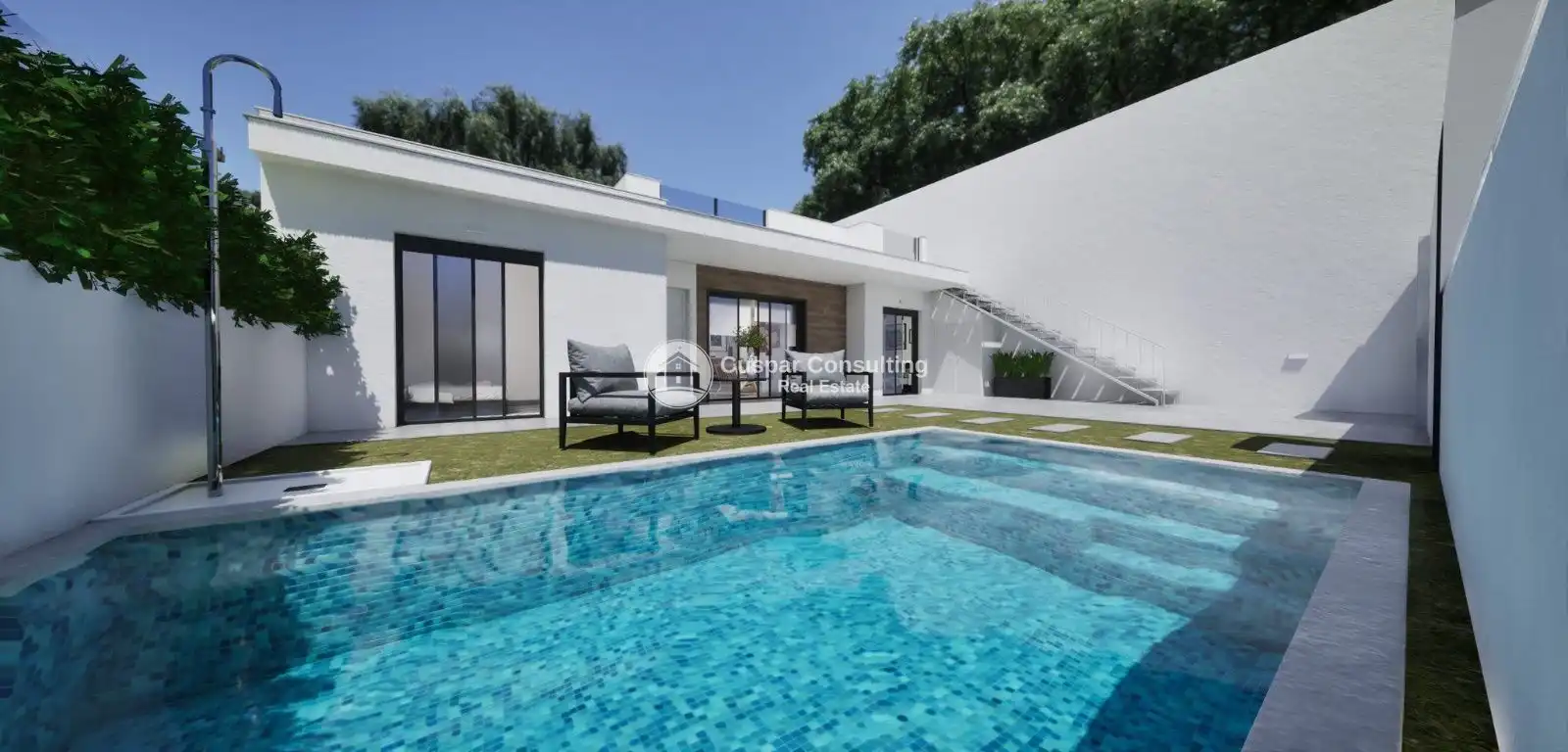 Exterior view of Houses for sale in Torre-Pacheco  with Heating, Private garden and Terrace