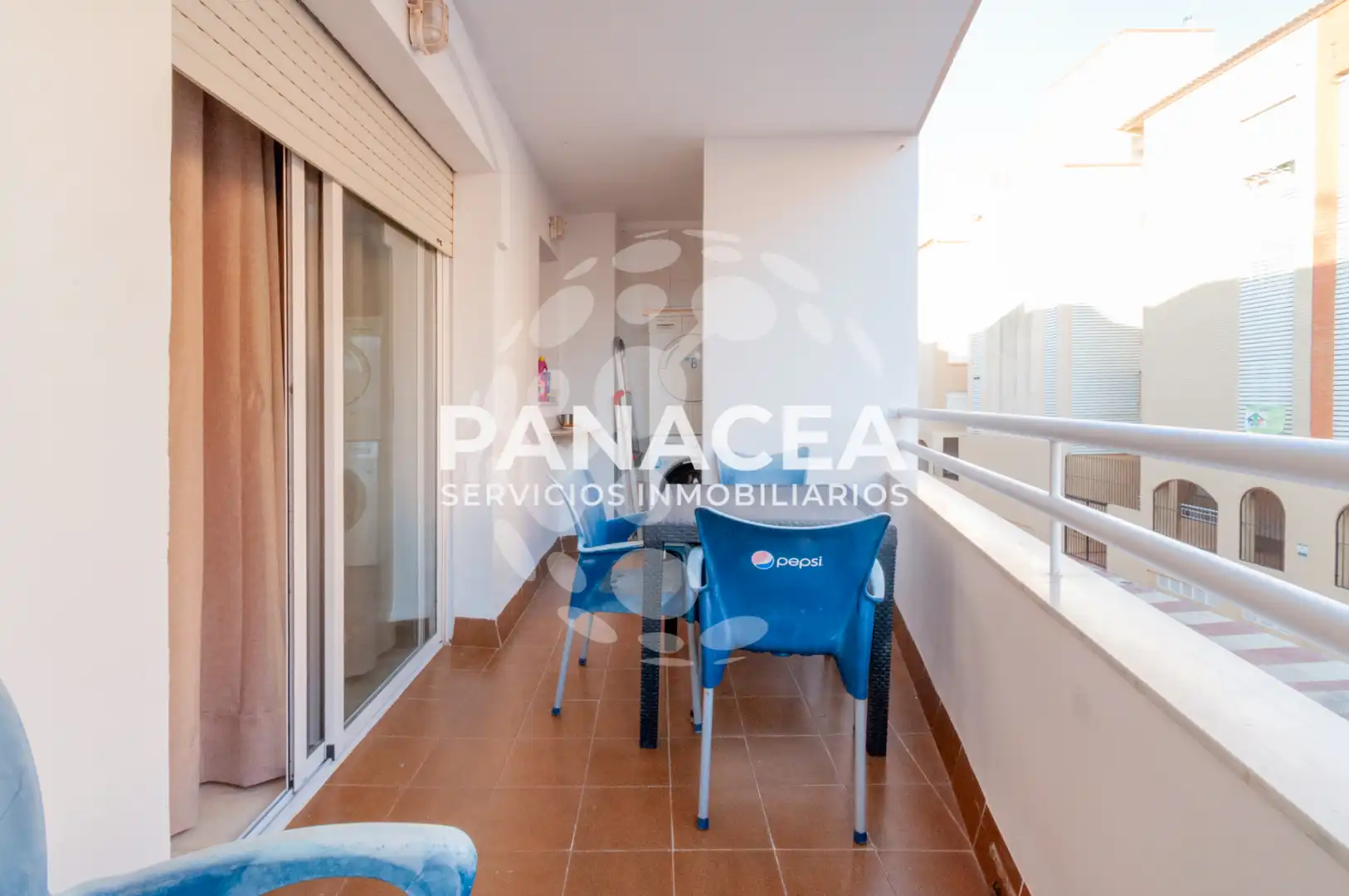 Balcony of Flat for sale in Roquetas de Mar  with Terrace, Furnished and Oven