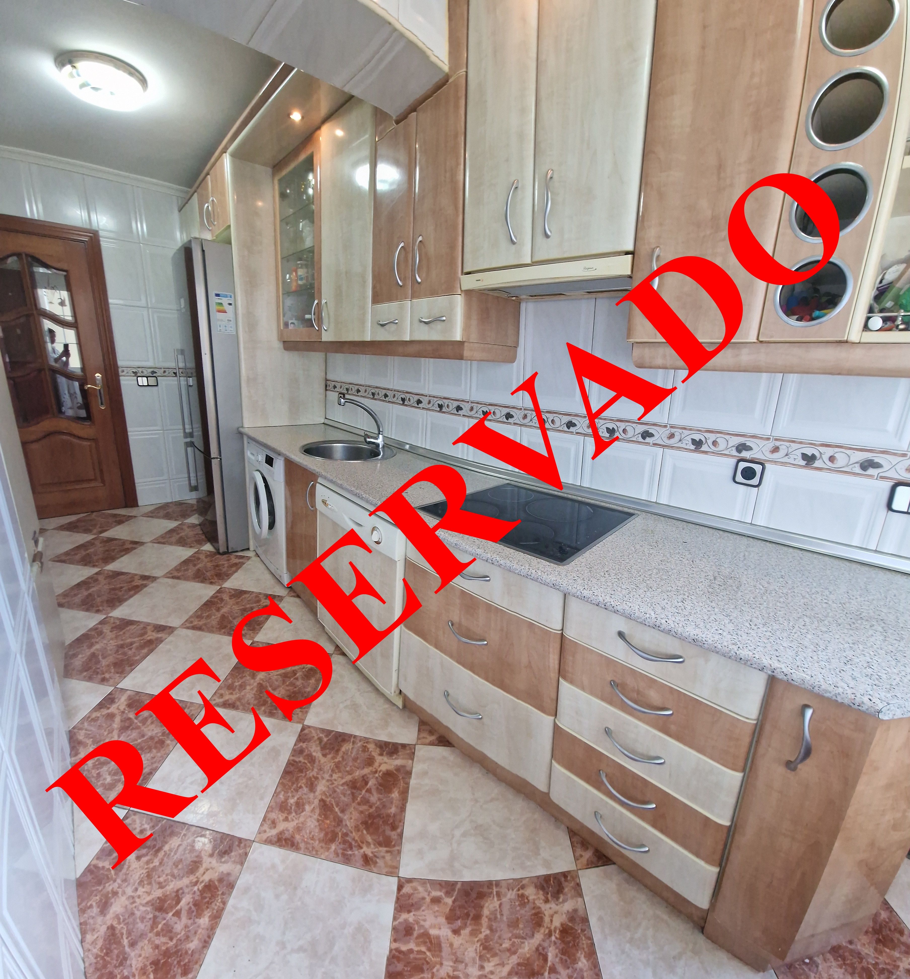 Kitchen of Flat for sale in Móstoles  with Air Conditioner, Heating and Private garden