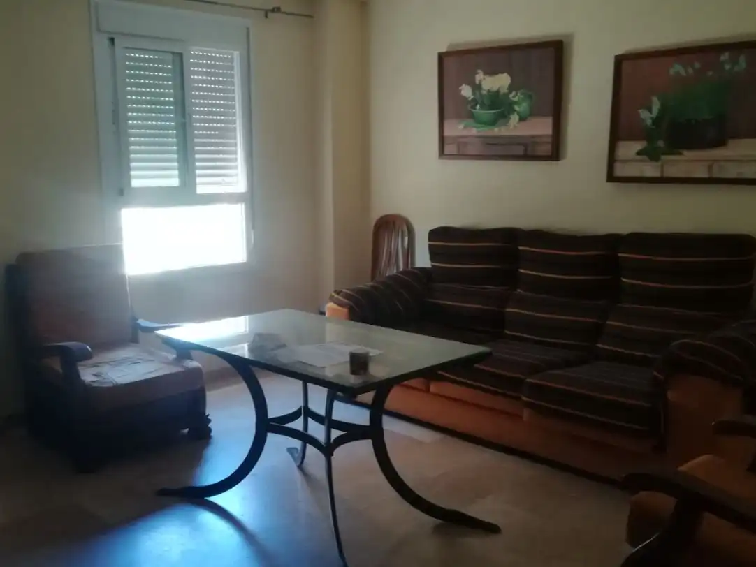 Sala de estar de Piso en venta en Pilas con Terraza, Trastero y Amueblado