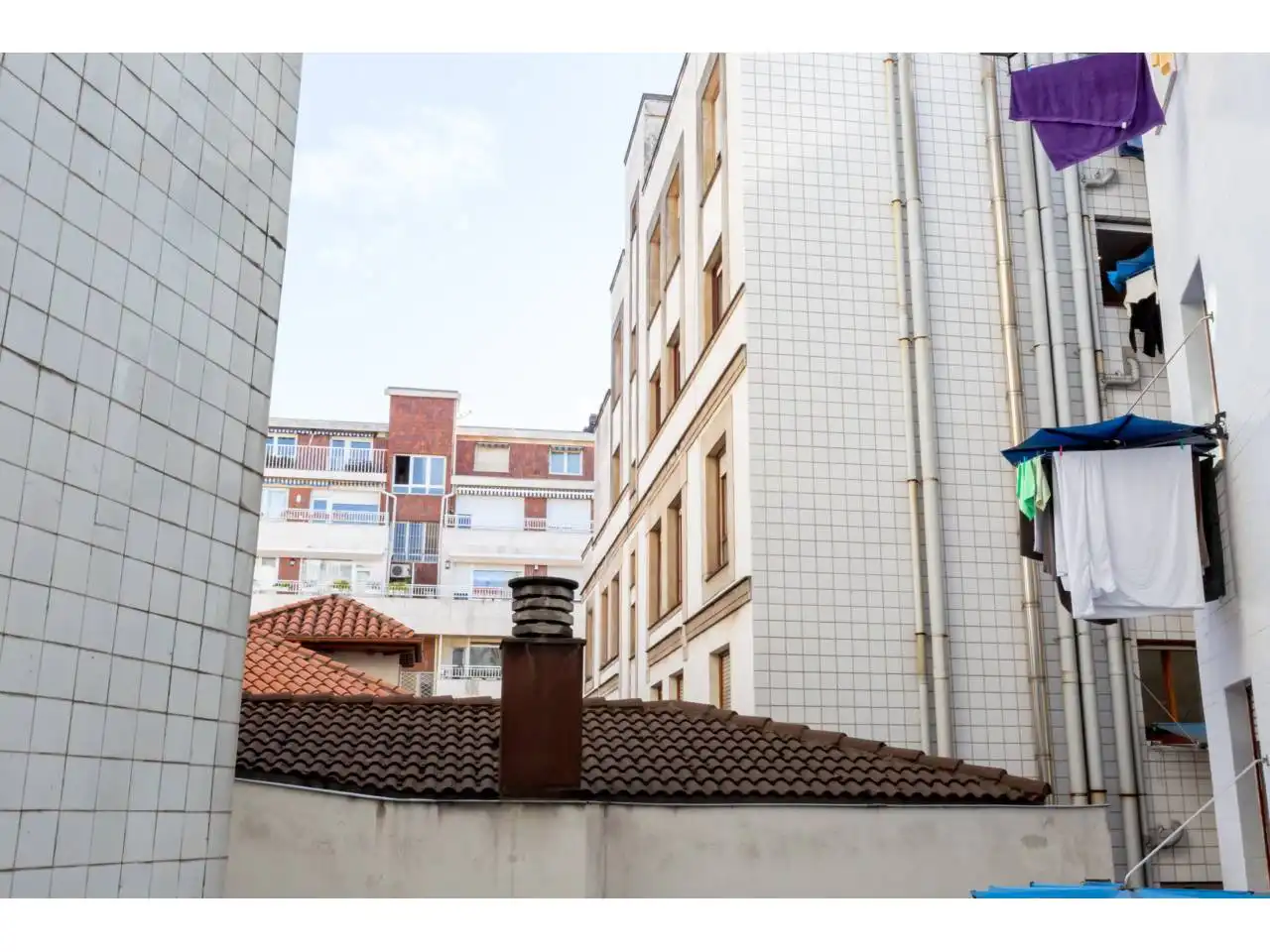 Vista exterior de Pis en venda en Indautxu