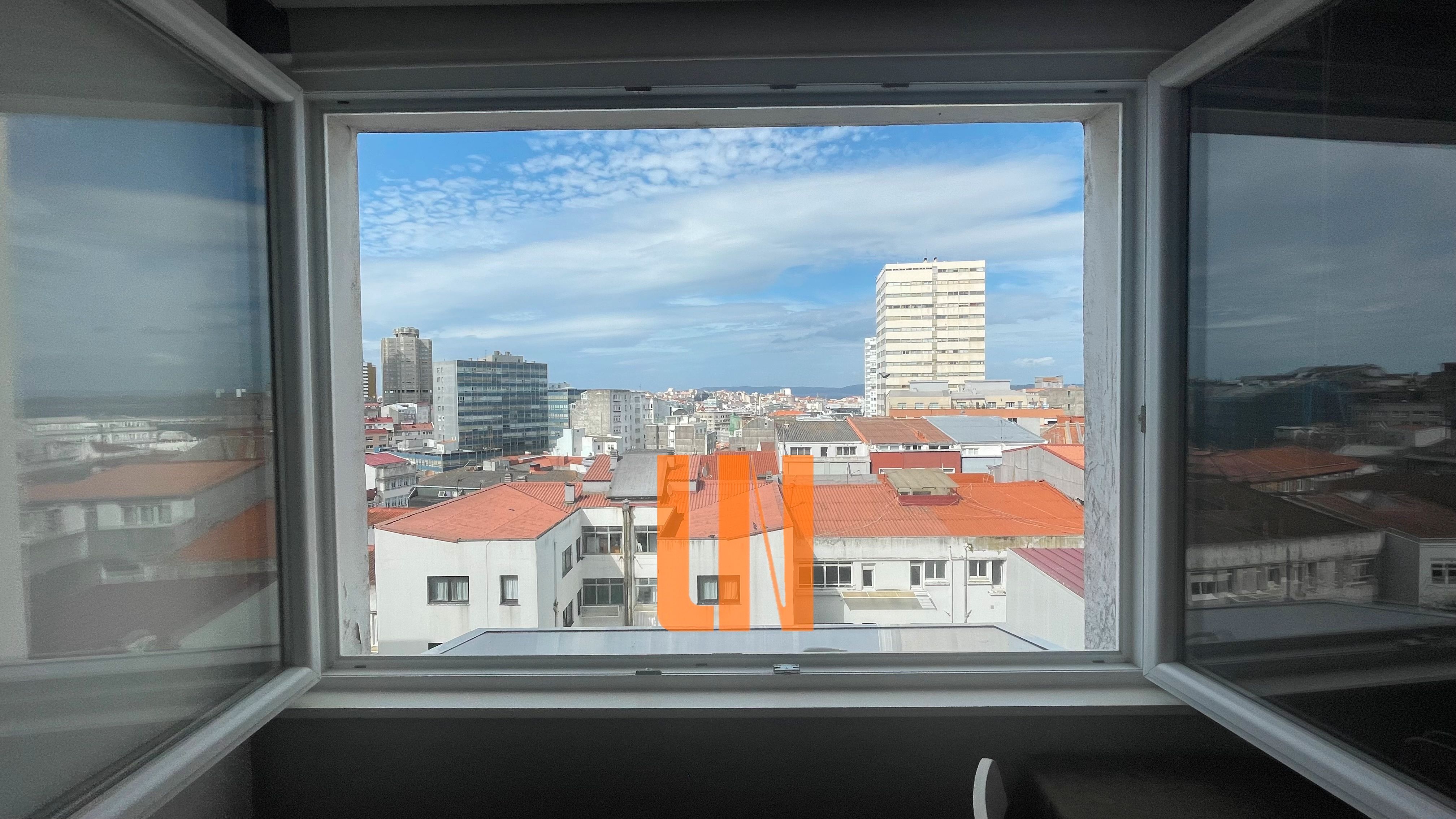 Exterior view of Flat to rent in A Coruña Capital   with Heating, Furnished and Oven