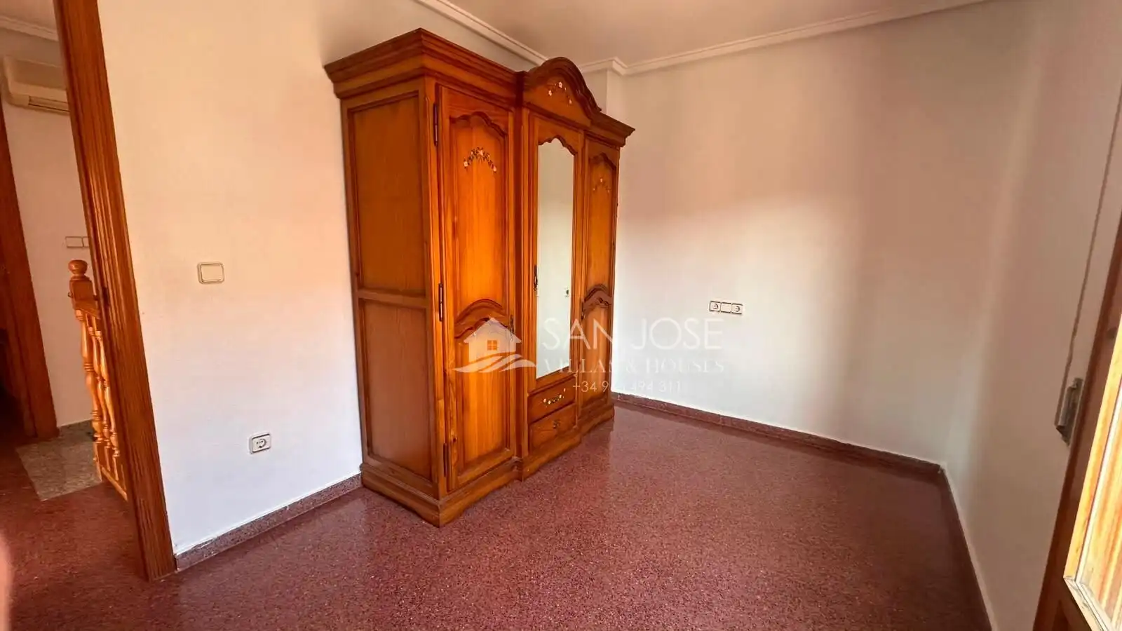 Dormitori de Casa o xalet en venda en Aspe amb Aire condicionat i Balcó