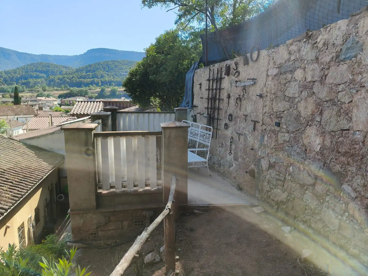 Terraza de Casa o chalet en venta en Aiguafreda, Barcelona