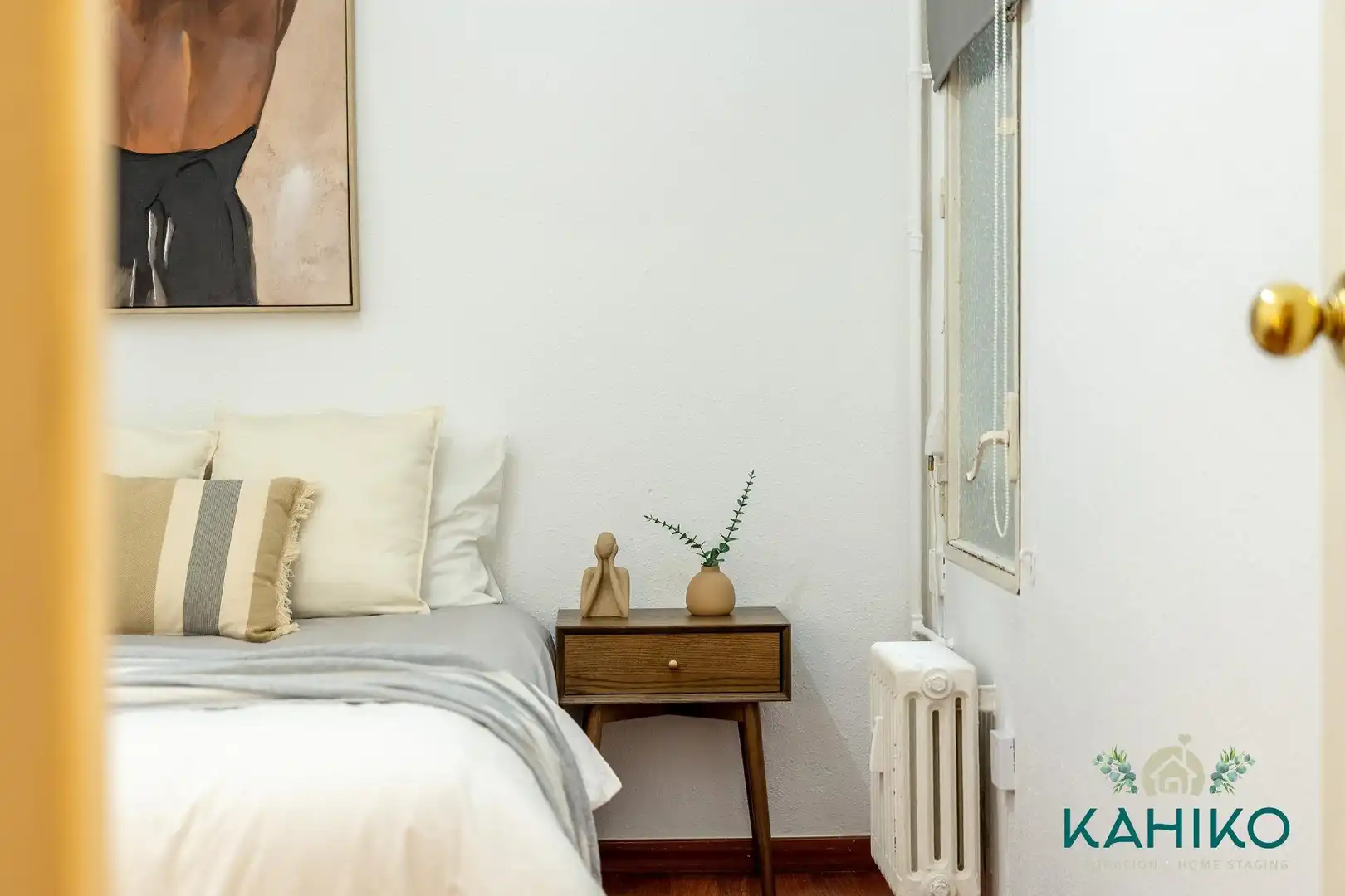 Bedroom of Flat for sale in Barcelona  with Air Conditioner, Heating and Terrace