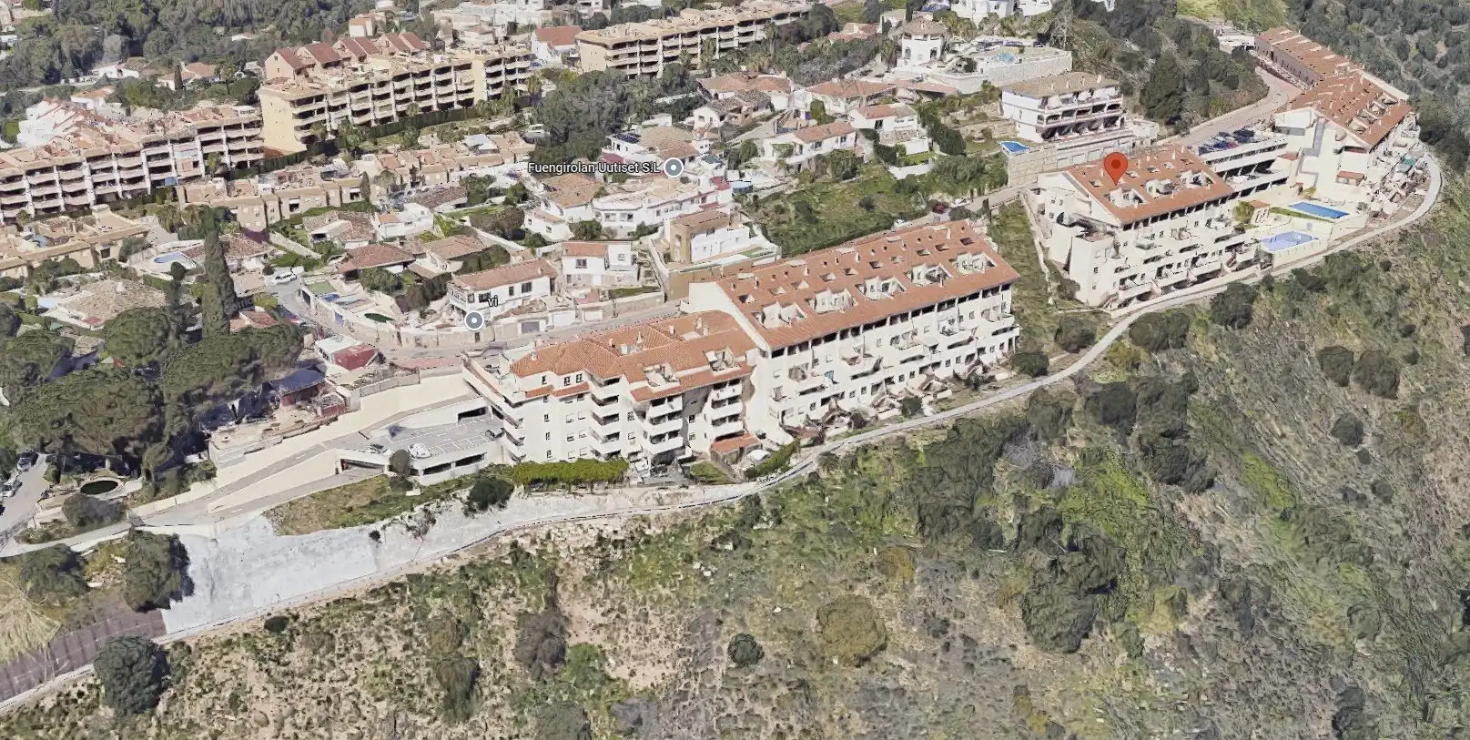 Vista exterior de Garatge en venda en Fuengirola
