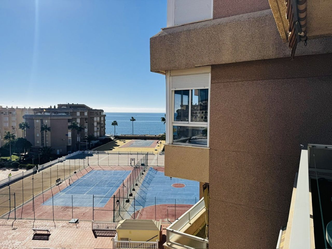 Exterior view of Flat for sale in Torrox  with Air Conditioner and Community pool