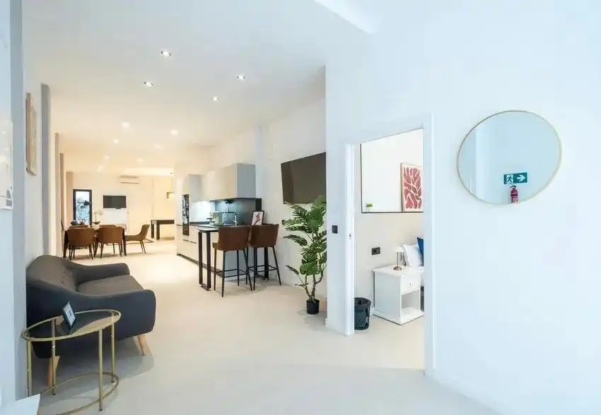 Sala de estar de Planta baja en venta en Valencia con Aire acondicionado y Amueblado