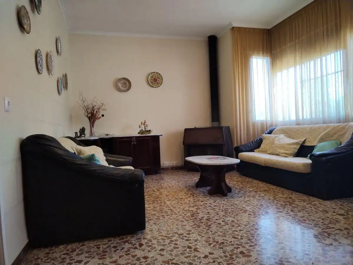 Living room of Houses for sale in Camarles  with Air Conditioner and Terrace