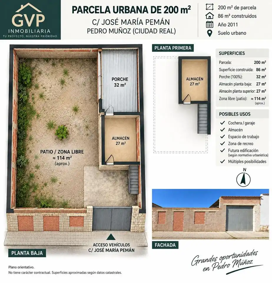 Grundstücke und Bauplätze zum Verkauf in Jose María Peman