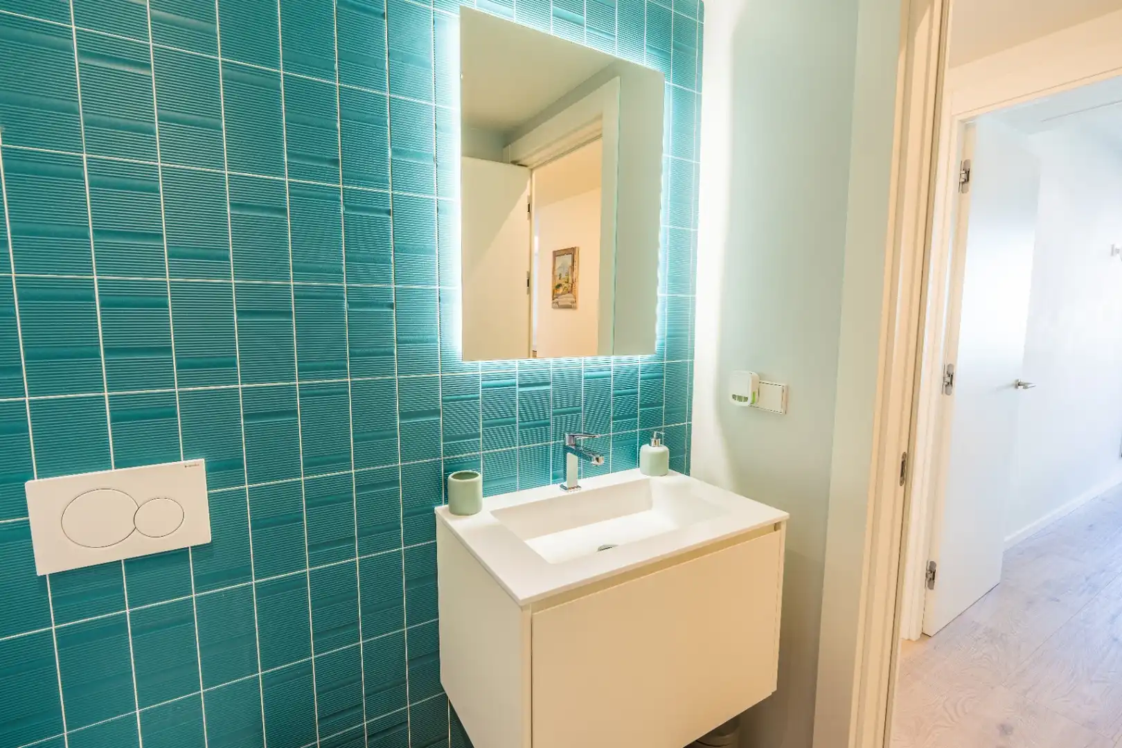 Bany de Apartament en venda en Pedreguer amb Aire condicionat, Calefacció i Terrassa