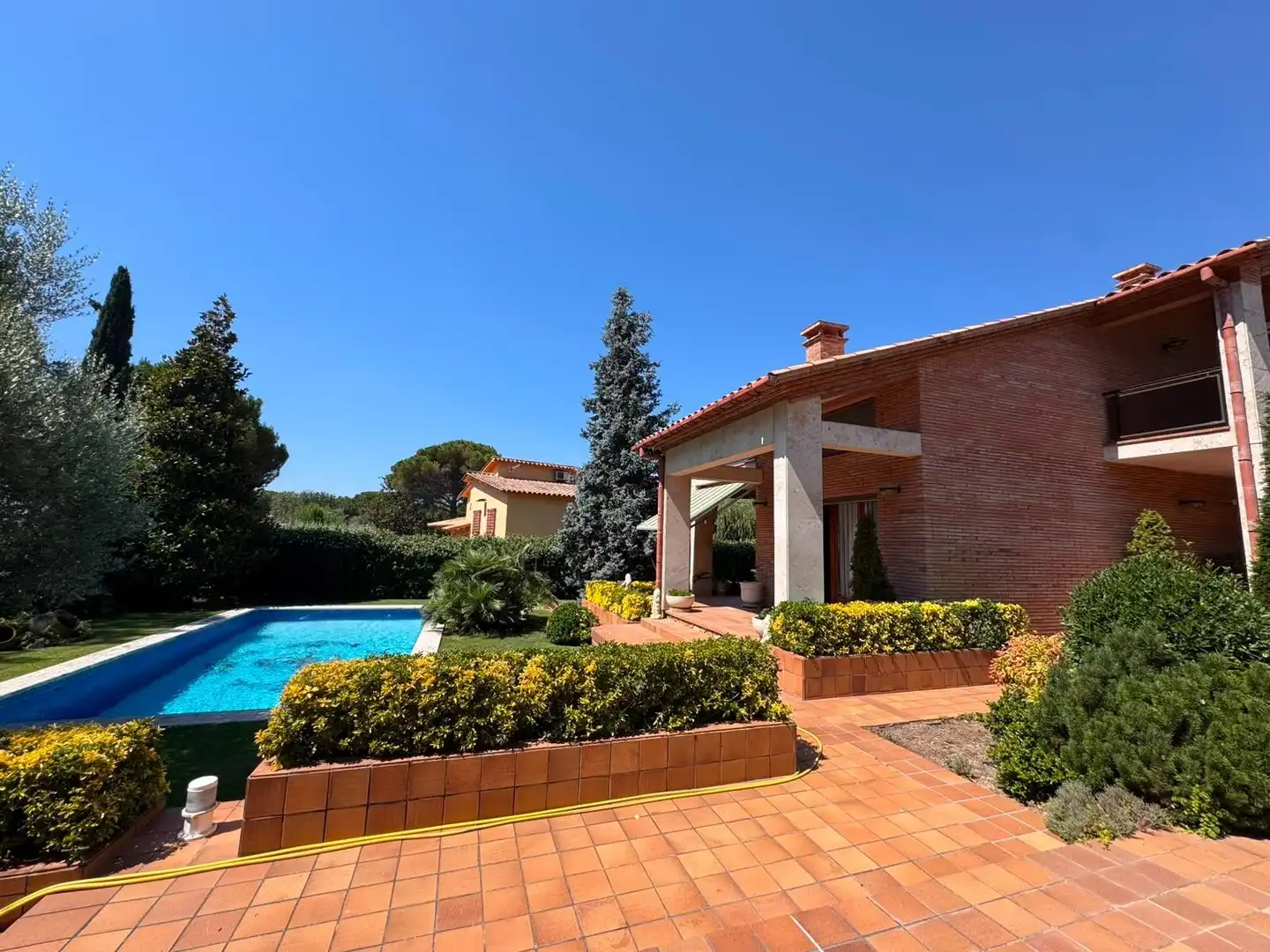 Jardín de Casa o chalet en venta en Santa Maria de Palautordera con Aire acondicionado, Calefacción y Jardín privado