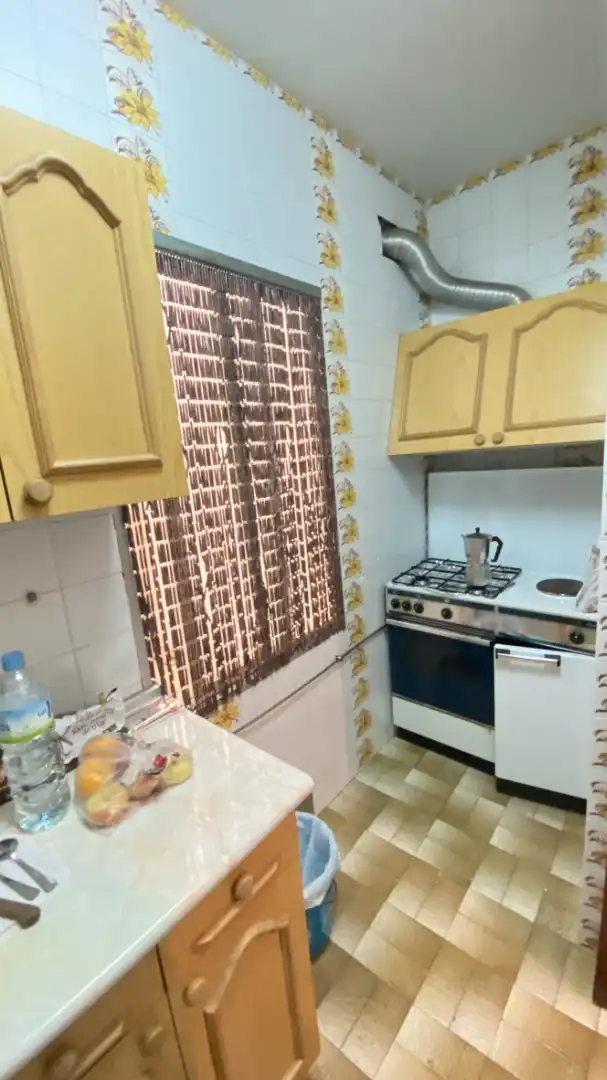 Küche von Wohnung zum Verkauf in Navaconcejo mit Terrasse, Möbliert und Waschmaschine
