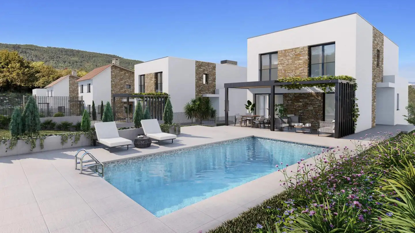 Swimming pool of Houses for sale in Gondomar  with Heating, Private garden and Terrace