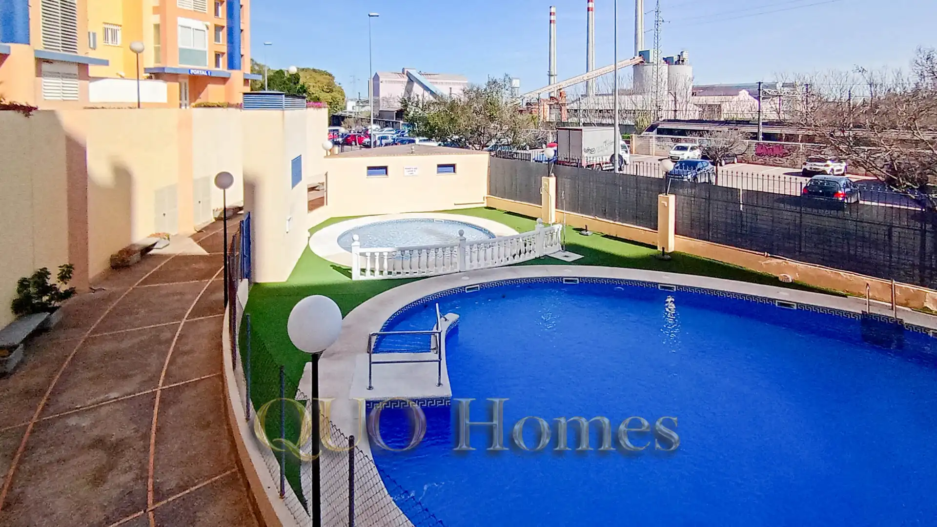 Swimming pool of Flat for sale in Jerez de la Frontera  with Air Conditioner, Balcony and Community pool