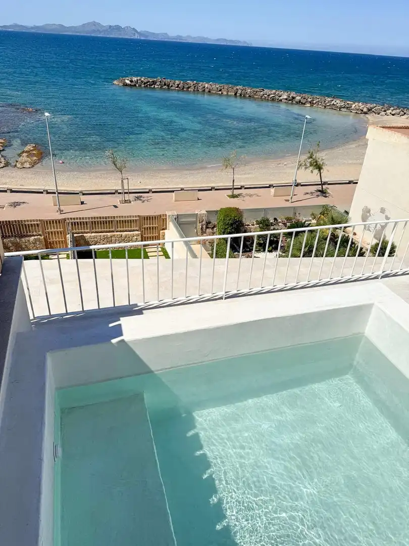 Schwimmbecken von Wohnung zum Verkauf in Artà mit Klimaanlage, Terrasse und Abstellraum