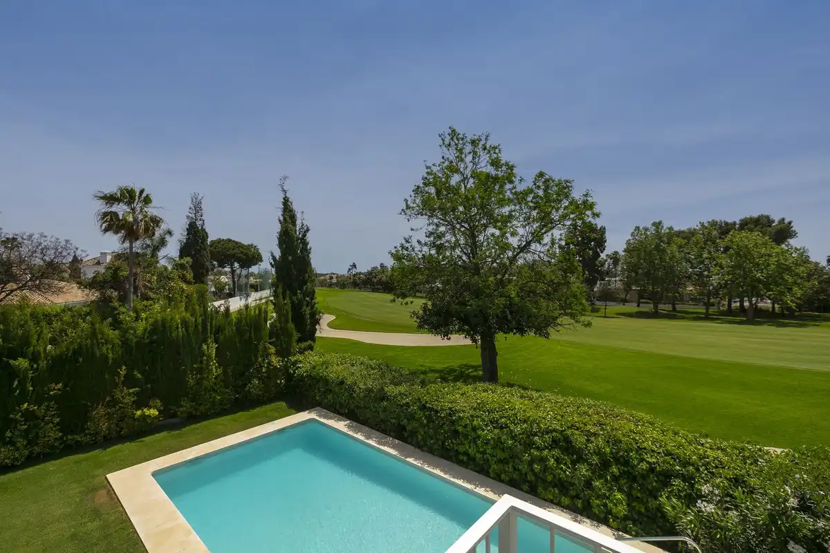 Jardín de Casa o chalet en venta en Marbella con Jardín privado, Terraza y Piscina