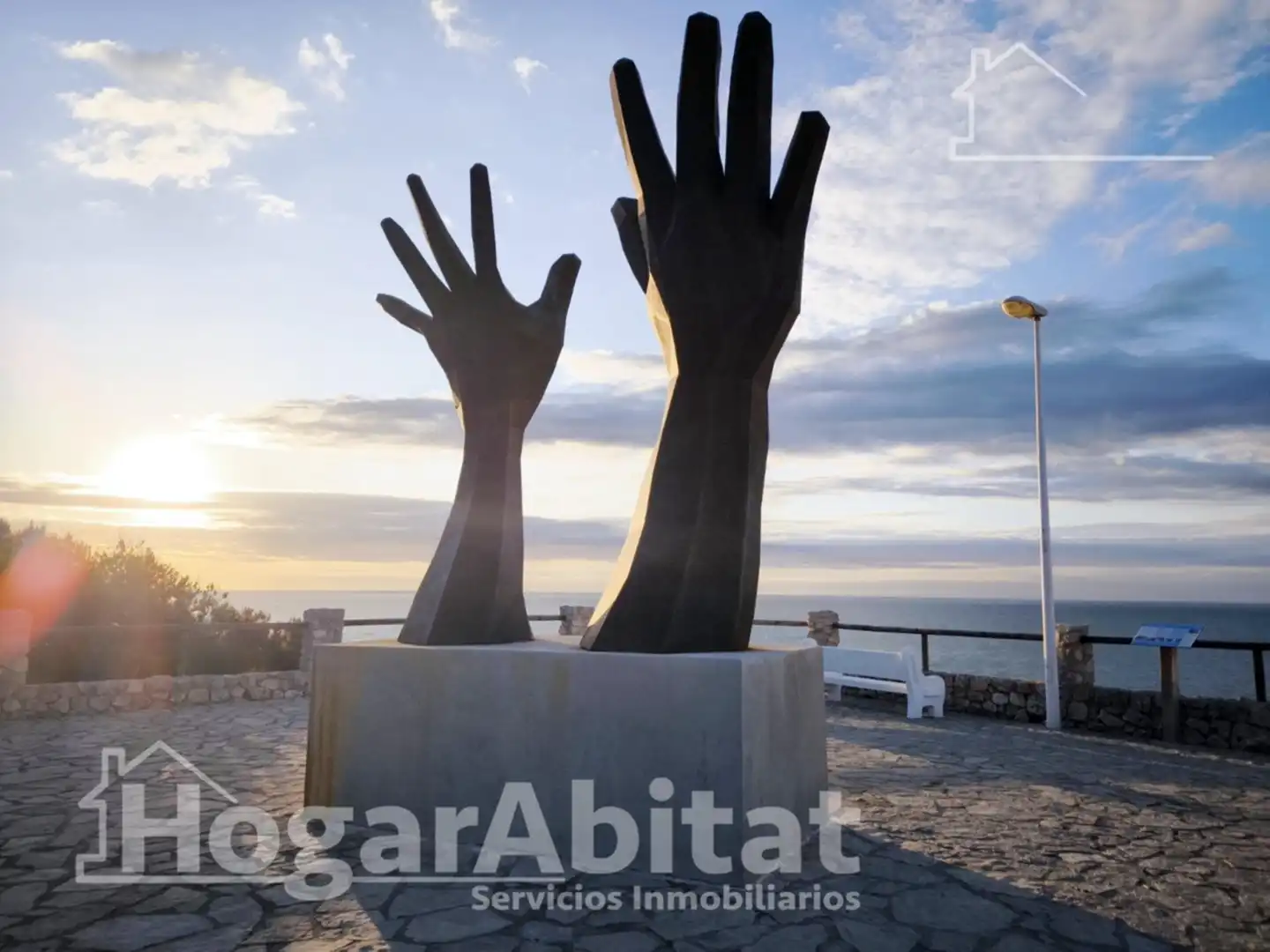 Exterior view of Flat for sale in Cullera  with Air Conditioner, Heating and Furnished