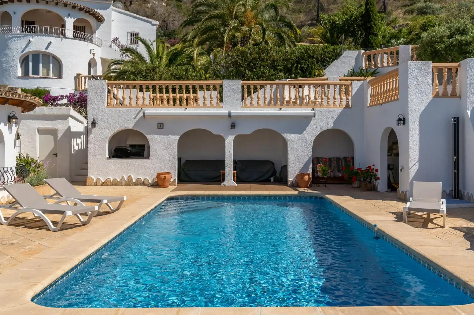 Swimming pool of Houses for sale in Jávea / Xàbia  with Air Conditioner, Heating and Private garden