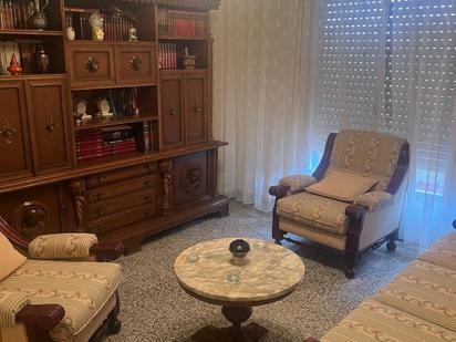 Living room of Flat for sale in  Albacete Capital  with Heating and Balcony