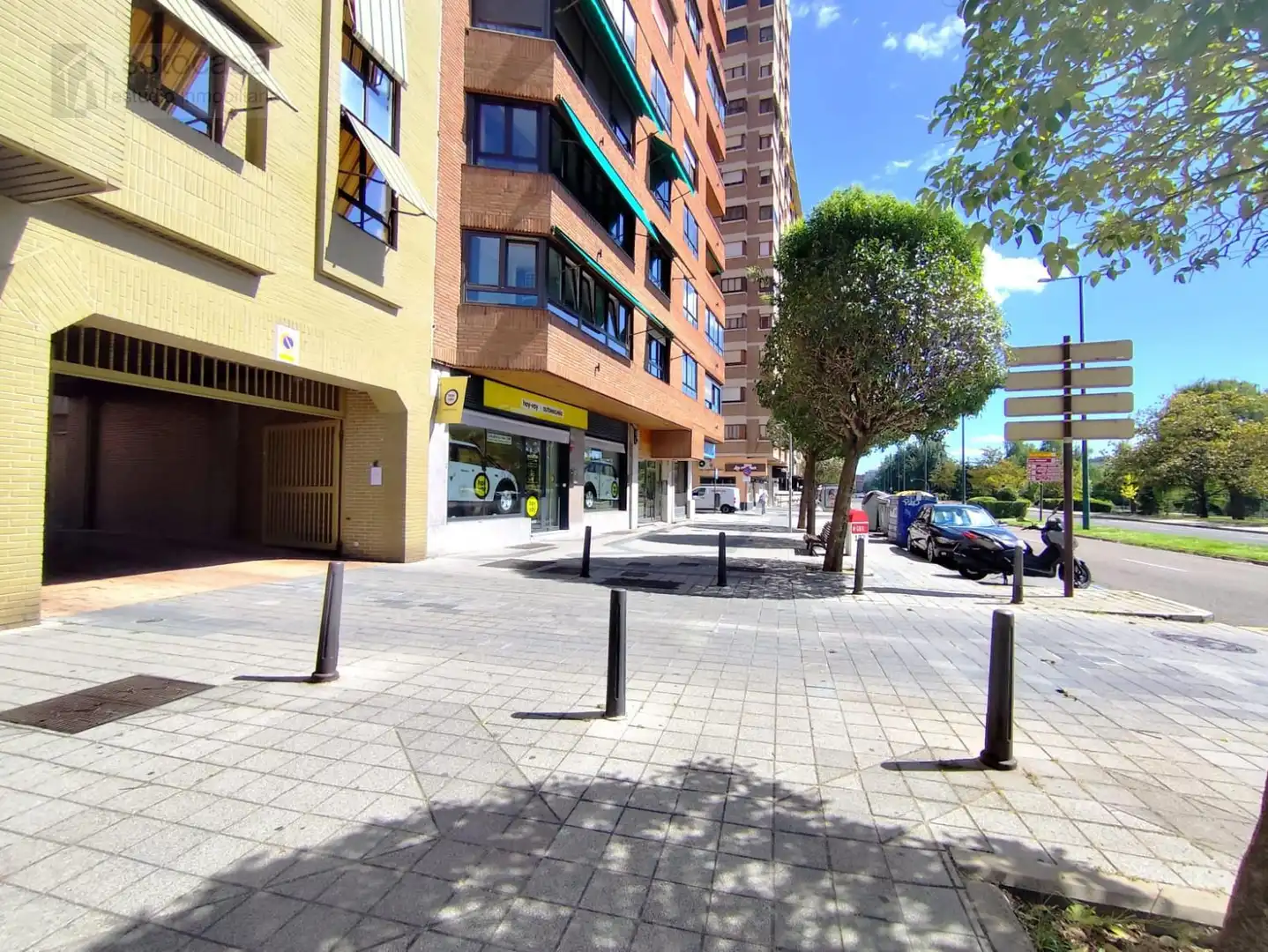 Vista exterior de Garaje en venta en Valladolid